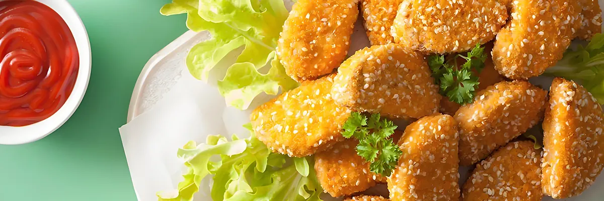 Plant-based/Vegetarian Chicken Nuggets