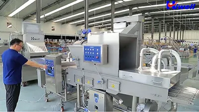 Automatic Fish Steak & Chicken Steak Production Line