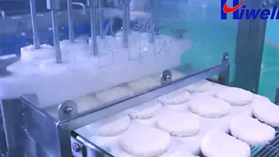 Automatic Rice Burger Forming Machine