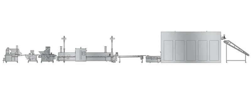 Automatic Hamburger Patty Production Line