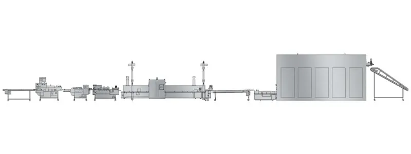 Automatic Fish Fillet &
                        Breaded Shrimp Production Line