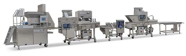 AMF600-IV Automatic Multi-function Food Forming Machine